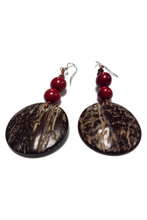 Серьги Tagua by Soraya Cedeno