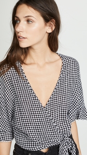 RAILS Athena Wrap Top