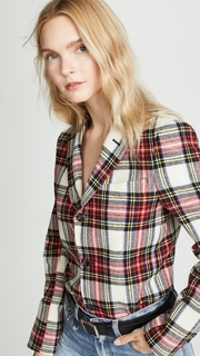 R13 Tucked Boyfriend Blazer