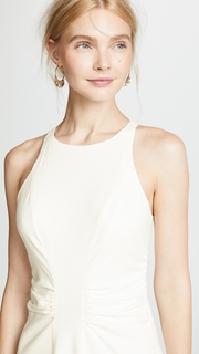 Halston Heritage Ruched Waist Dress