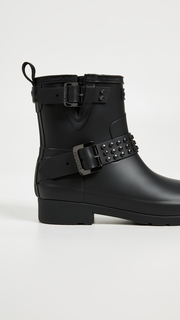 Hunter Boots Refined Stud Biker Boots