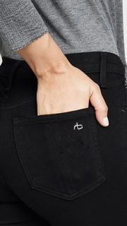 Rag & Bone/JEAN The Hana Cropped High Rise Jeans