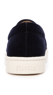 Soludos Velvet Llama Slip On Sneakers