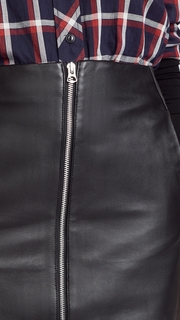 Rag & Bone/JEAN Heidi Leather Skirt
