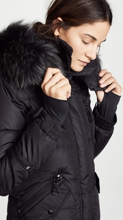 SAM. Fur Highway Long Down Jacket