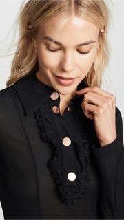 See by Chloe Collared Long Sleeve Dress