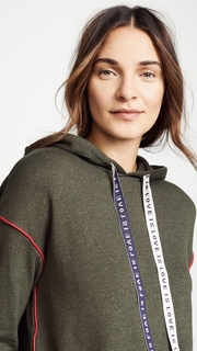 SUNDRY Hoodie with Piping