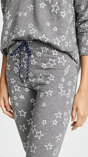 SUNDRY Stars Skinny Sweatpants