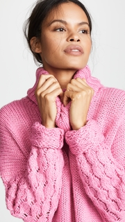 One Teaspoon Rider Roll Neck Sweater