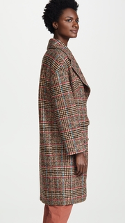 Stella Jean Plaid Coat