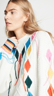 Mira Mikati Cable Knit Sweater