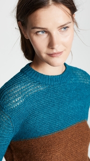 See by Chloe Block Stripe Sweater