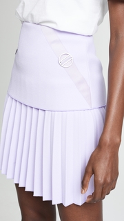 Dion Lee Pleated Mini Skirt