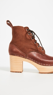 Swedish Hasbeens Hippie Lace Up Boots