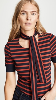 FRAME Scarf Stripe Tee
