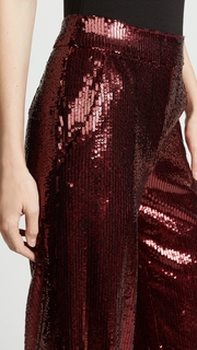 Prabal Gurung Wide Leg Sequin Pants