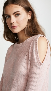 BB Dakota Hot N Cold Velour Sweater