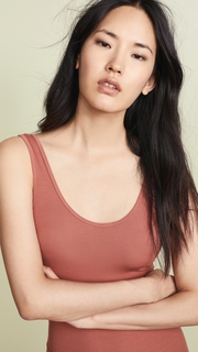 Enza Costa Rib Tank Midi Dress