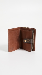 What Goes Around Comes Around Louis Vuitton Monogram AB Compact Zip Wallet