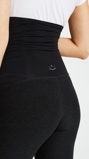 Beyond Yoga Fold Down Maternity Leggings