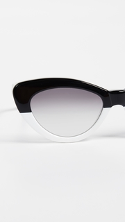 Illesteva Pamela Half & Half Sunglasses