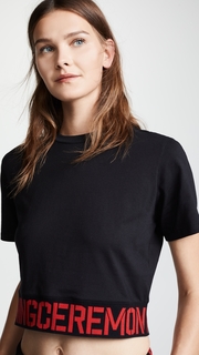 Opening Ceremony Cropped Logo Tee