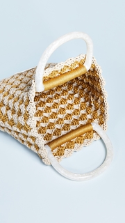 Loeffler Randall Audrey Crochet Tote Bag