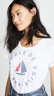 SUNDRY Ecole De Voile Tee