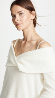 Adam Lippes Brushed Cashmere Sweater