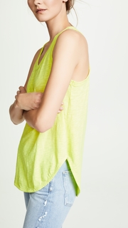 Wilt Shrunken Shirttail Tank Top