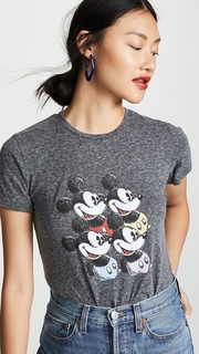 David Lerner Mickey Multiple Crew Tee