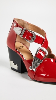 Toga Pulla Heeled Buckled Pumps