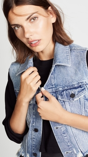 Denim x Alexander Wang Cropped Vest