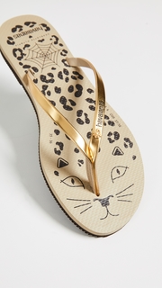 Havaianas x Charlotte Olympia Flip Flops