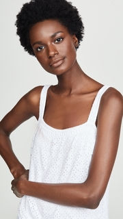 Three Dots Eyelet Dress