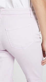 LAGENCE Luna High Rise Straight Jeans