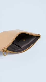 Madewell The Leather Pouch Clutch