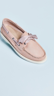 Sperry Satin Lace Boat Shoes