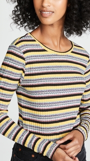 BB Dakota Taste The Rainbow Long Sleeve Top