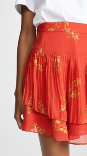 Derek Lam 10 Crosby Pleated Mini Skirt