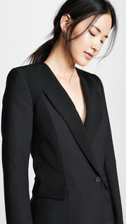 Dion Lee Tuxedo Coat Dress