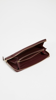 Smythson Panama Zip Around Wallet