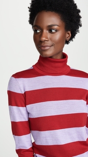 Stella Jean Striped Turtleneck