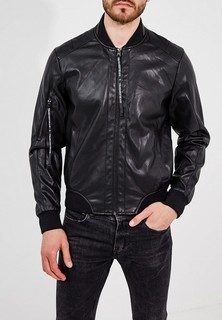 Куртка кожаная Trussardi Jeans