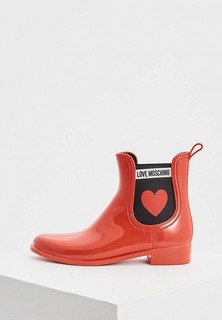 Резиновые полусапоги Love Moschino