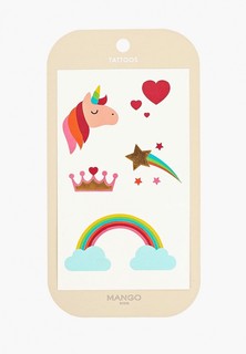 Временные татуировки Mango Kids