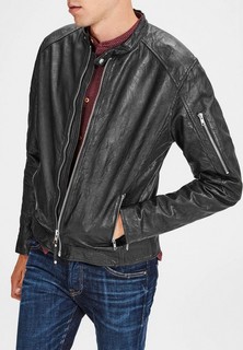 Куртка кожаная Jack & Jones