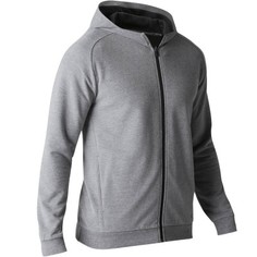 Мужская Толстовка С Капюшоном Для Гимнастики 500 Gym Domyos
