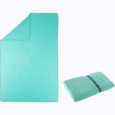 Полотенце Из Микрофибры Синее 80 X 130 См Nabaiji
