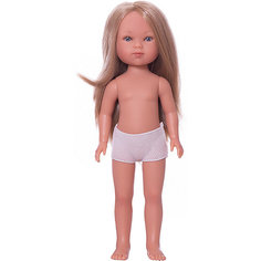 Кукла Vestida de Azul Карлотта блондинка без чёлки, 28 см